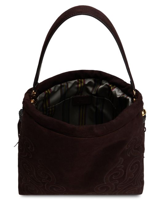 Borsa con nappe di Etro in Black