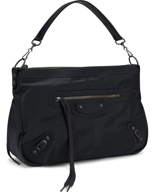 Balenciaga Black Bag Le City Moto Shoulder for men