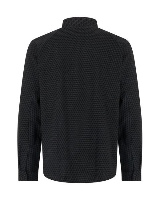 Boss Black Printed Cotton Shirt for men