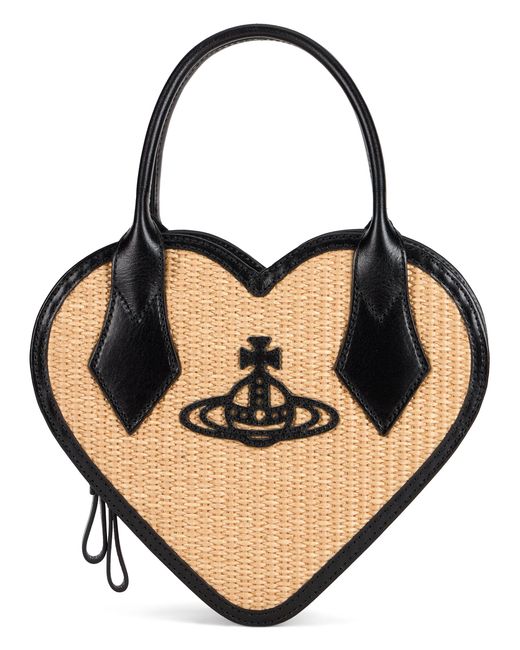 Vivienne Westwood Black Heart Handbag