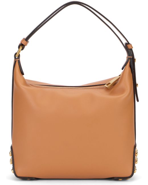 Tod's Brown Mini Bag Metal Dots