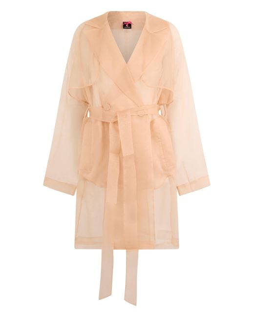 Pinko Natural Coconut Trench
