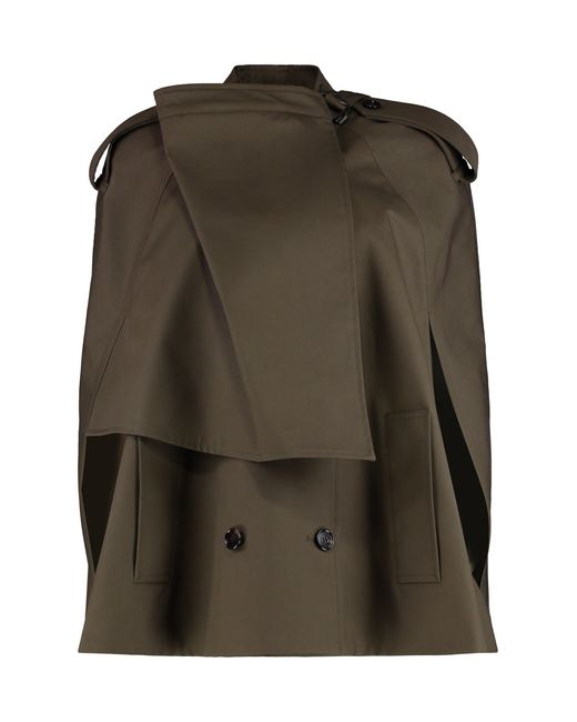 Burberry Green Cotton Cape