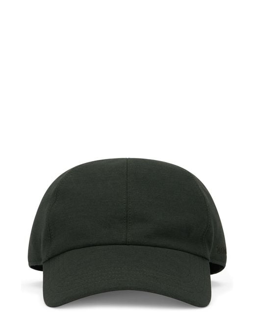 Slowear Green Cap With Visor for men