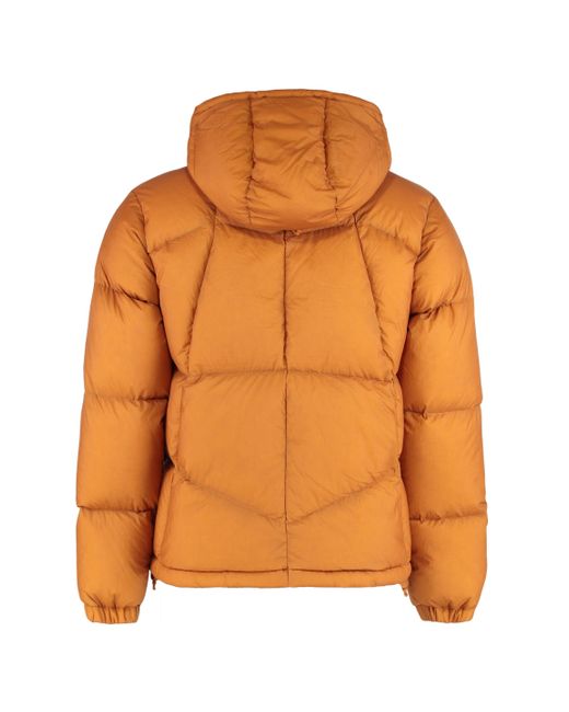 K-Way Orange Short Down Jacket for men