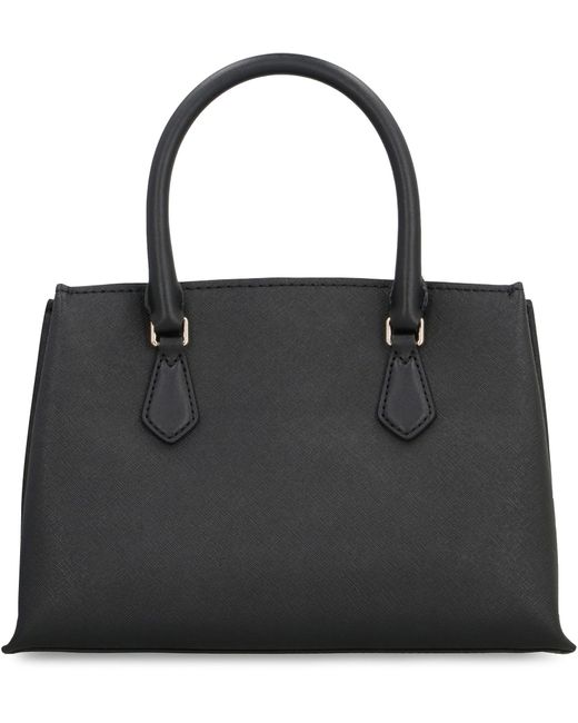 MICHAEL Michael Kors Black Ruby Leather Handbag