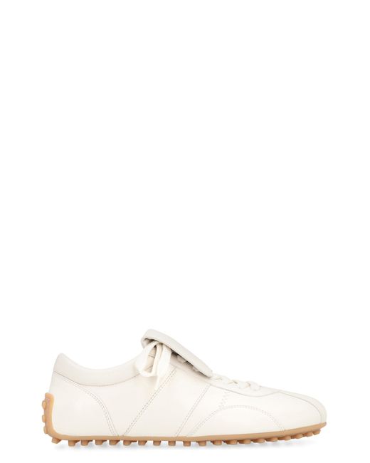 Tod's White Leather T-Marathon Sneakers for men