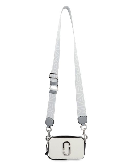 Marc Jacobs Gray The Snapshot Leather Camera Bag