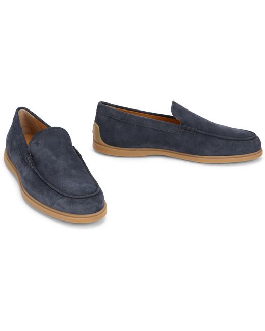Tod's Blue Loafer To Slipper for men