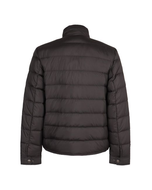 Woolrich Black Full Zip Down Jacket for men