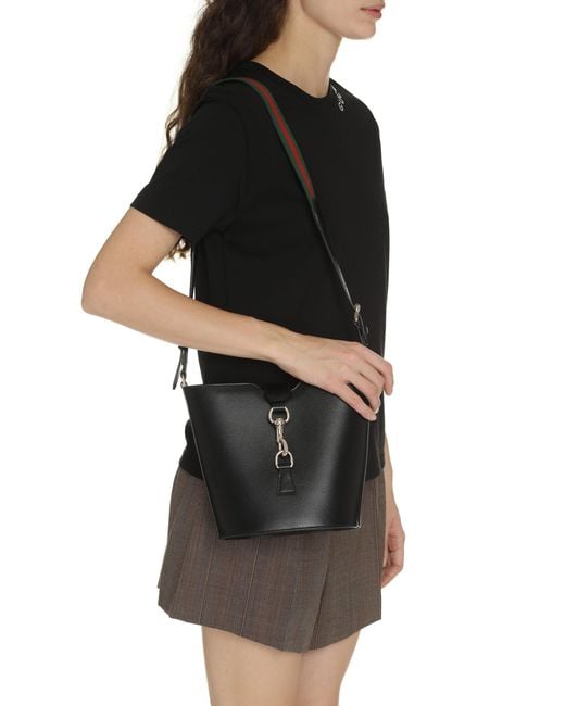 Gucci Black Chic Mini Bucket Handbag