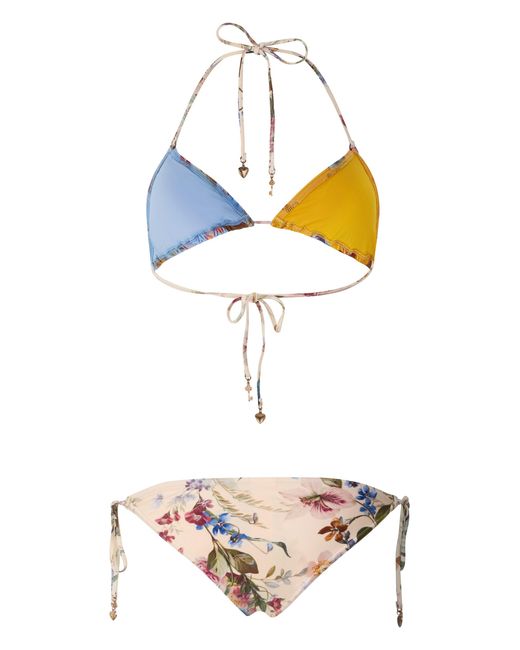 Zimmermann White Bikini Set
