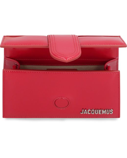 Borsa piccola Le Bambino in pelle di Jacquemus in Red