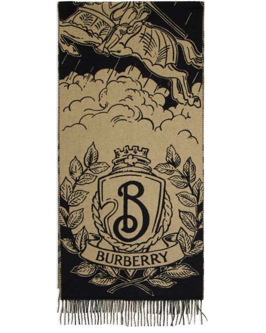 Sciarpa in cachemire di Burberry in Black