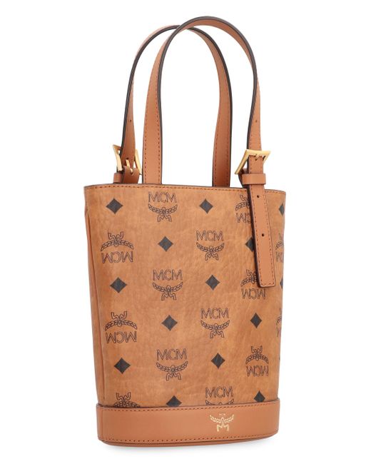 Borsa a secchiello Aren di MCM in Brown