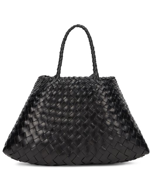 Borsa tote intrecciata di Dragon Diffusion in Black