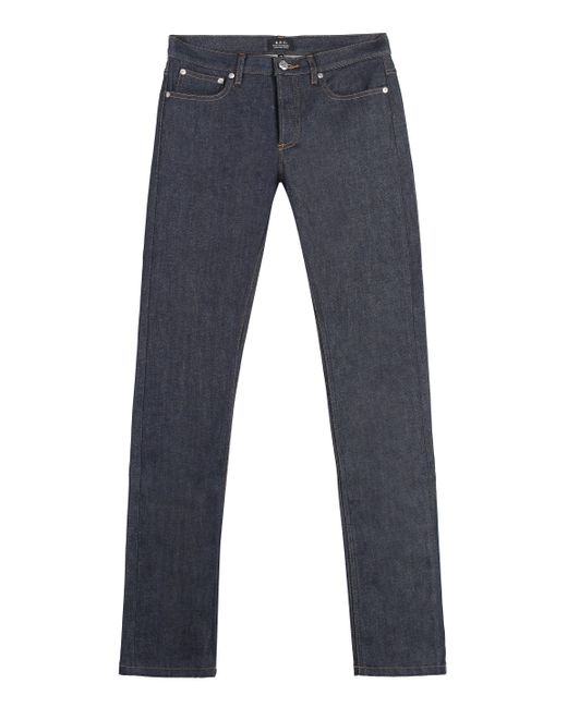 Jeans slim fit di A.P.C. in Blue da Uomo