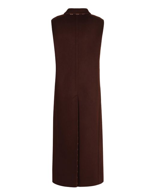 Gucci Brown Double-breasted Wool Coat