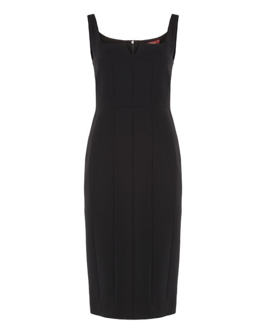 Abito Etruria in cady di Max Mara in Black