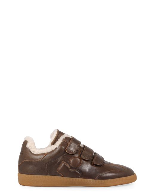Sneakers low-top in pelle di Isabel Marant in Brown