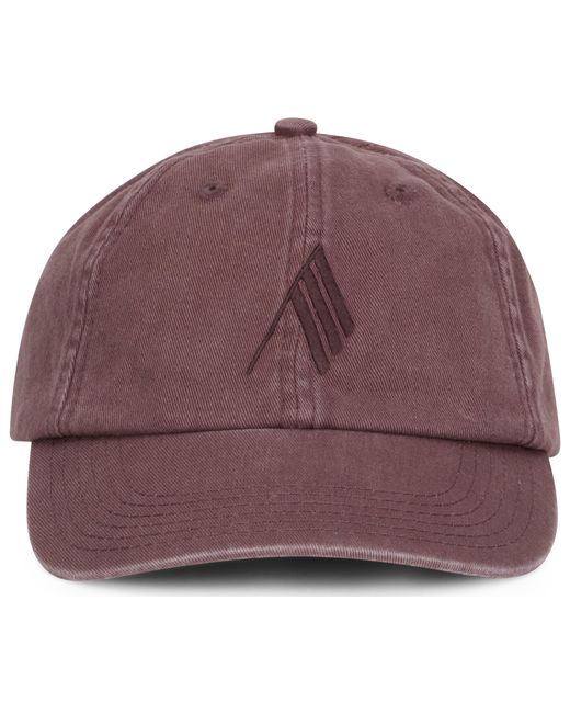 The Attico Purple Cotton Hat With Logo