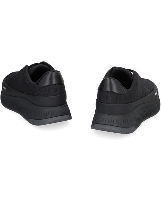 Sneakers low-top in tessuto di Boss in Black da Uomo