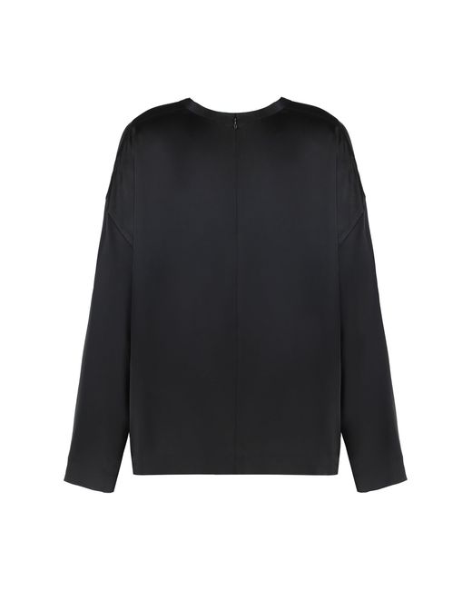 Totême Black Square Top