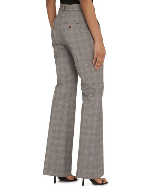 Pantaloni Ray in Principe di Galles di Vivienne Westwood in Gray