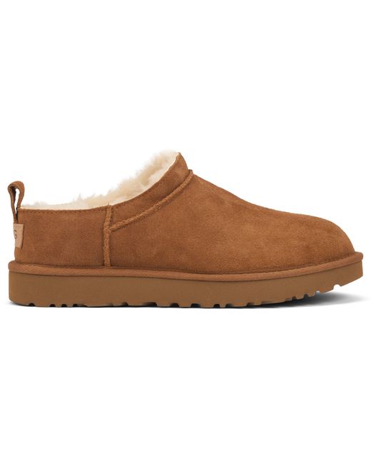 Ugg Brown Classic Micro Slippers