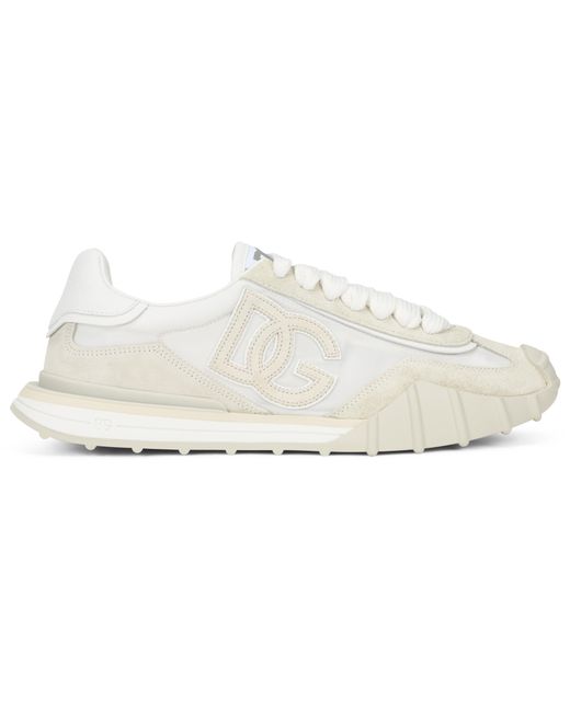 Dolce & Gabbana White Sneakers Dg Athletic for men