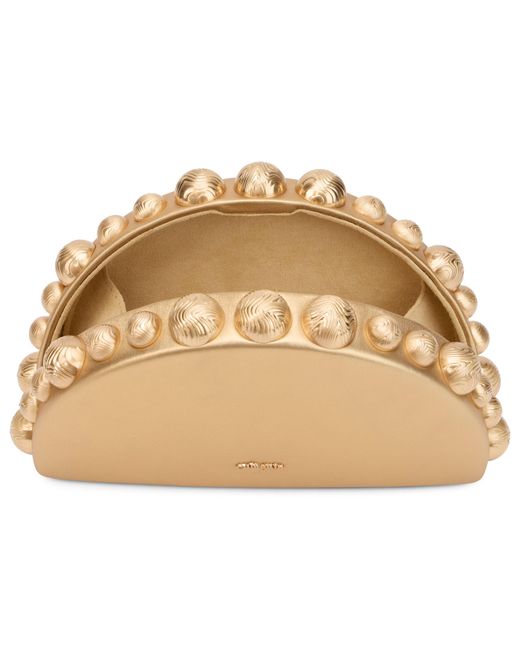 Cult Gaia Natural Pouch With Snap Closure