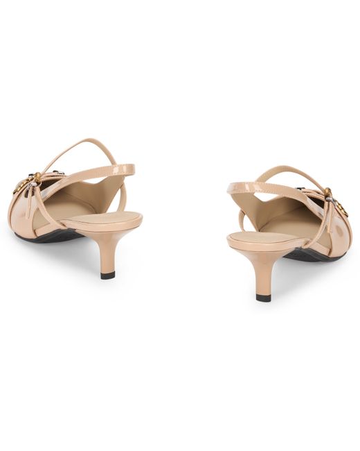 Pinko Multicolor Patented Leather Sandals