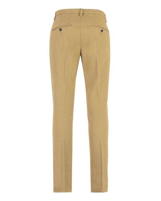Dondup Natural Gaubert Cotton Chino Trousers for men