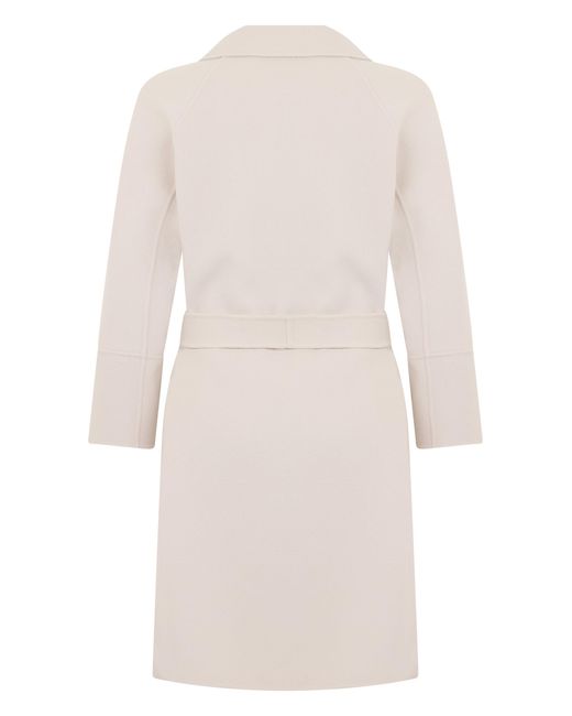 Max Mara Natural Coat With A Gown