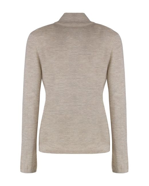 Max Mara Gray Cashmere Knitwear