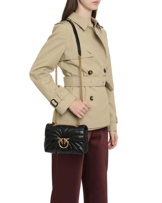 Pinko Gray Shoulder Bags