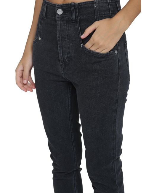 Isabel Marant Blue Niliane Slim Fit Jeans