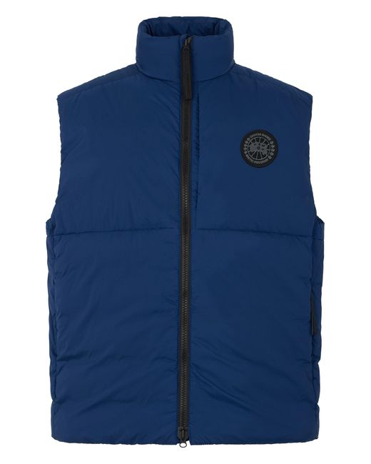 Canada Goose Blue Sleeveless Padded Jacket for men
