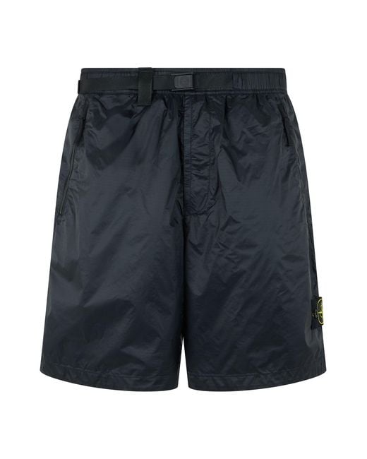 Stone Island Blue Shorts Casual for men
