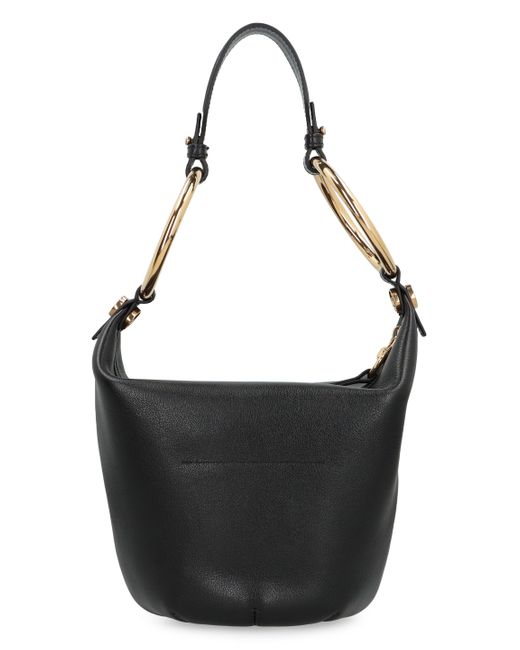 Chloé Black Small Leather Bracelet