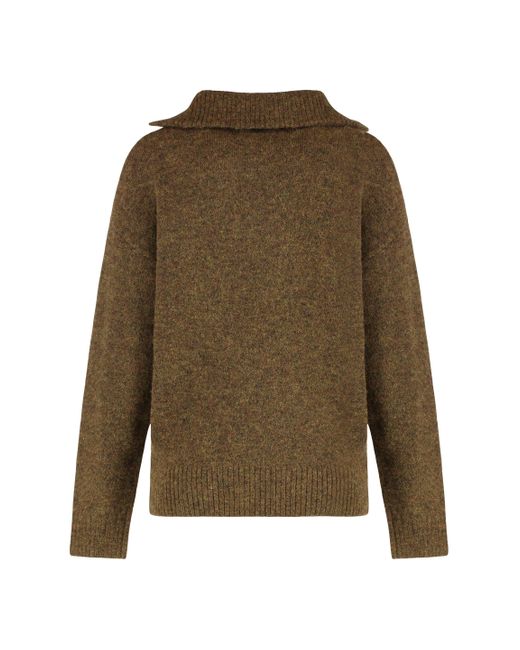 Isabel Marant Green Phylia Gb Sweater