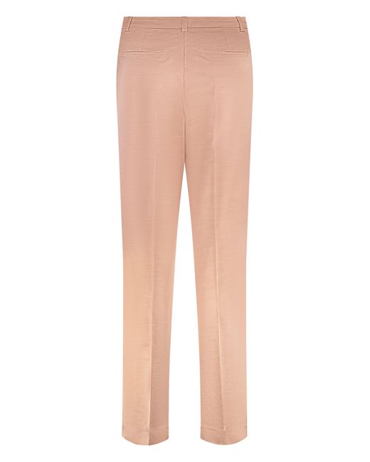 Pinko Natural Panuro Straight-Leg Trousers