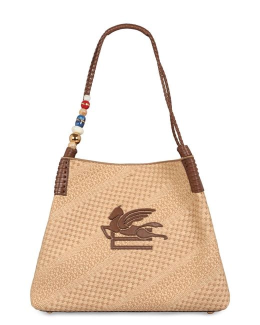 Etro Natural Shopping Bag Libra Large