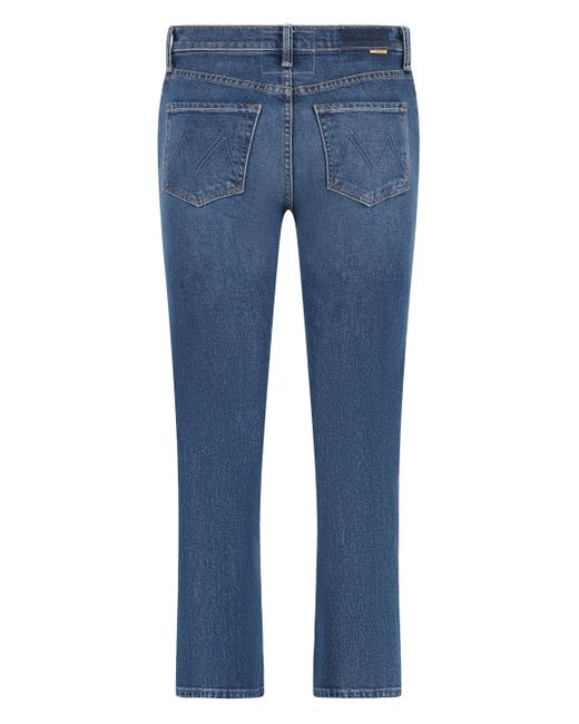 Mother Blue The Tomcat Ankle Straight Leg Jeans