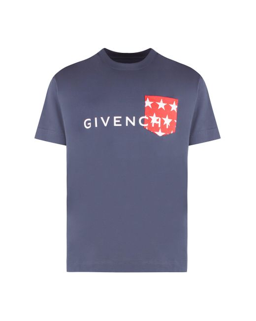 T-Shirt di Givenchy in Blue da Uomo