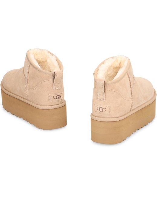Ugg Natural Classic Ultra Mini Boots