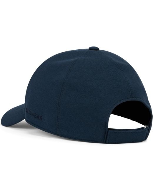Slowear Blue Cap With Visor for men