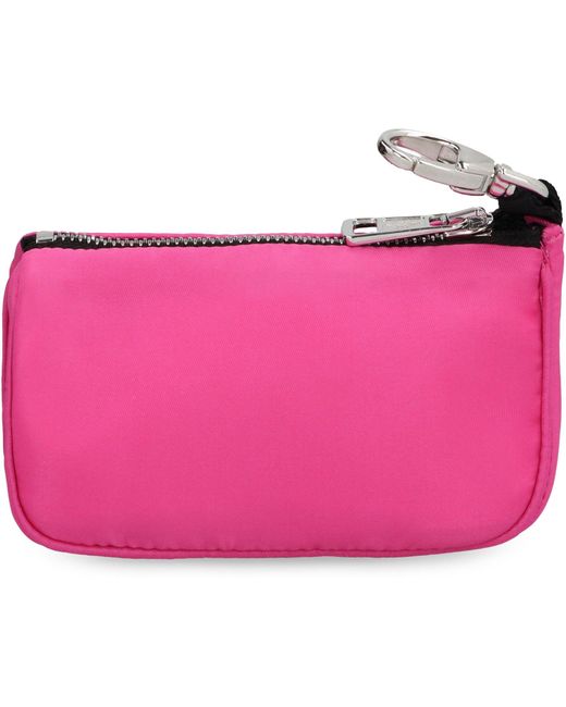 Moncler Genius Pink Moncler & Poldo Dog Couture - Satin Bag Holder