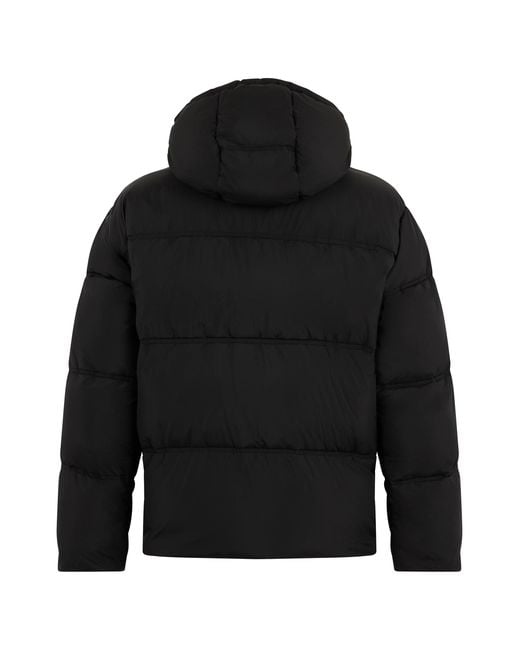 Boss Black Water-Repellent Fabric Jacket for men