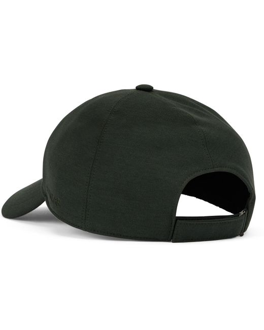 Slowear Green Cap With Visor for men